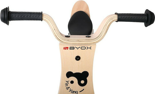 Byox Kinderlaufrad Yin&Yang Schwarz