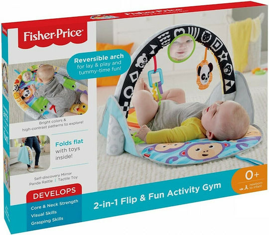 Fisher Price 2 In 1 Flip & Fun Γυμναστήριο Δραστηριοτήτων για 12+ Μηνών