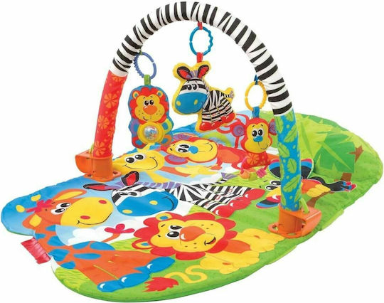 Playgro 5 in 1 Safari Super Γυμναστήριο Δραστηριοτήτων για Νεογέννητα