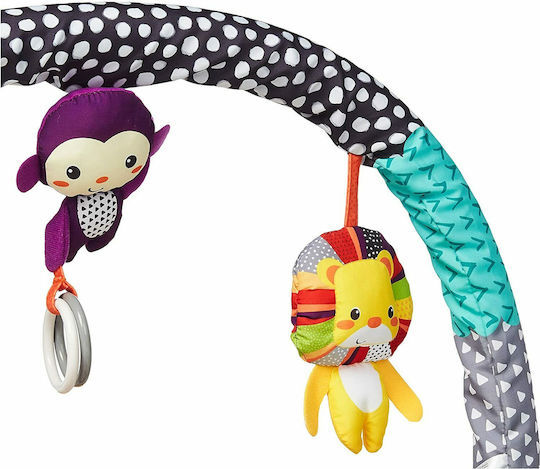 Infantino Turtles Baby Playmat Activity Gym for Newborns
