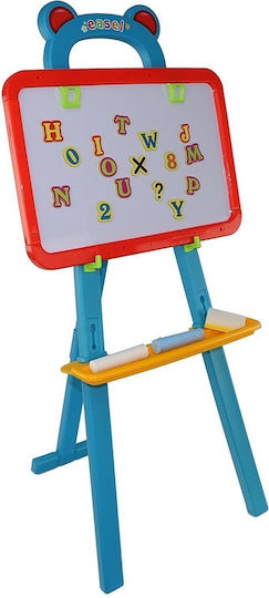 Moni Learning Easel Πίνακας Μαγνητικός / Μαρκαδόρου / Μαυροπίνακας Διπλής Όψης 44.5x38.9x94.5εκ.
