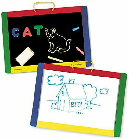 Melissa & Doug Πίνακας Μαγνητικός / Μαυροπίνακας Διπλής Όψης 40x30εκ.