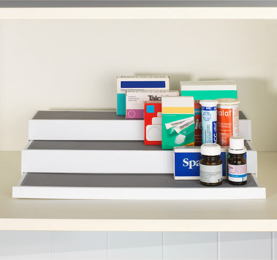 Wenko Επιτραπέζια Βάση Πλαστική 37x23x8εκ. Λευκή