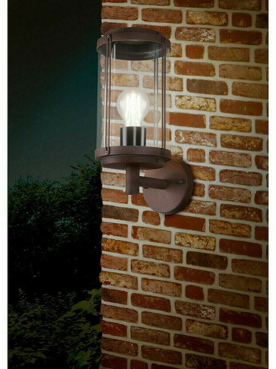 Trio Lighting Tanaro Wall-Mounted Outdoor Lantern E27 IP44 14x32εκ.