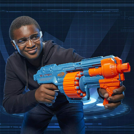 Nerf Нерф изстрелвач Shockwave RD-15 Елит 2.0 за 8+ години+ години