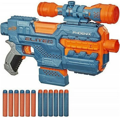 Nerf Launcher Elite 2.0 for 8+ years old years Phoenix CS 6