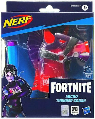 Nerf Launcher Fortnite for 8+ years Microshots Micro Thunder Crash