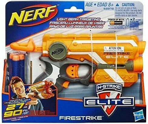 Nerf N-strike Elite Firestrike N-Strike Elite für 8+ Jahre+ Jahre (Verschiedene Designs/Sortiment von Designs) 1St