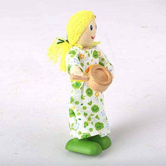 Hape Οικογένεια Σετ Ξύλινες Κούκλες για Κουκλόσπιτο