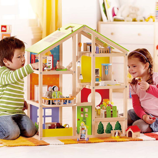 Hape All Season House Wooden Dollhouse