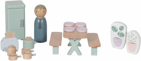 Little Dutch Doll’s House Kitchen Playset Furniture for Dollhouse