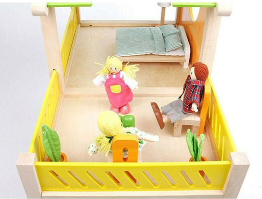 Hape Happy Villa Wooden Dollhouse