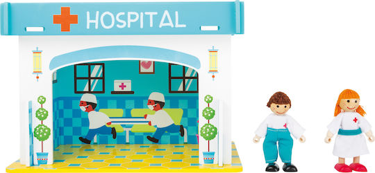 Small Foot Playhouse Hospital with Accessories Furniture for Dollhouse