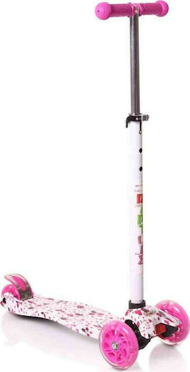 Byox Kids Scooter Rapture 3-Wheel for 3+ Years Pink