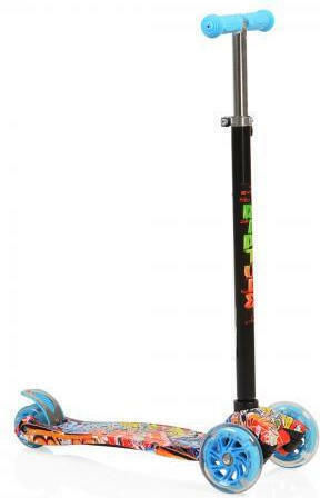 Byox Kids Scooter Rapture 3-Wheel for 3+ Years Blue