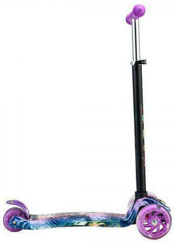Byox Kids Scooter Rapture 3-Wheel for 3+ Years Purple