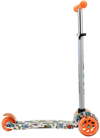Byox Kids Scooter Rapture 3-Wheel for 3+ Years Orange