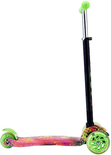 Byox Kids Scooter Rapture 3-Wheel for 3+ Years Green