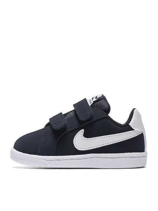 Court Royale TDV Kids Sneakers with Scratch Navy Blue