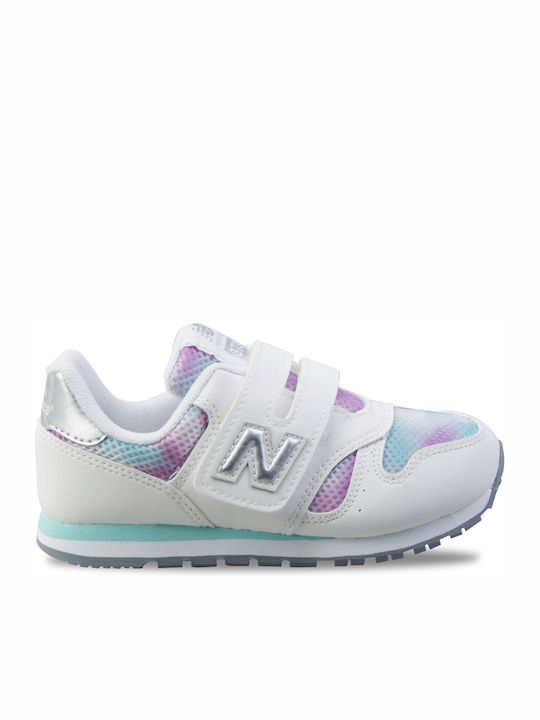 Παιδικά Sneakers με Σκρατς Λευκά