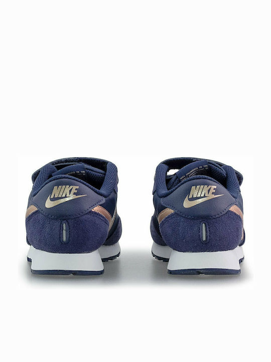 Valiant MD VALIANT Kinder Sneakers mit Klettverschluss Midnight Navy / Metallic Red / Bronze / White