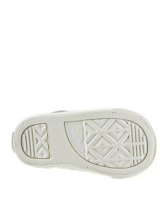 Chuck Taylor All Star PRO BLAZE STRAP HI Παιδικά Sneakers High με Σκρατς Γκρι