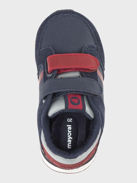 Kinder Sneakers mit Klettverschluss Marineblau