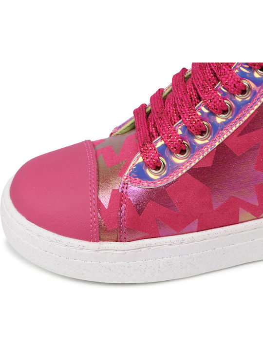 Kids Sneakers High Anatomic Fuchsia