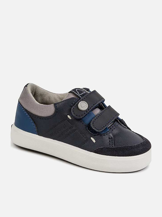 Παιδικά Sneakers με Σκρατς Navy Μπλε