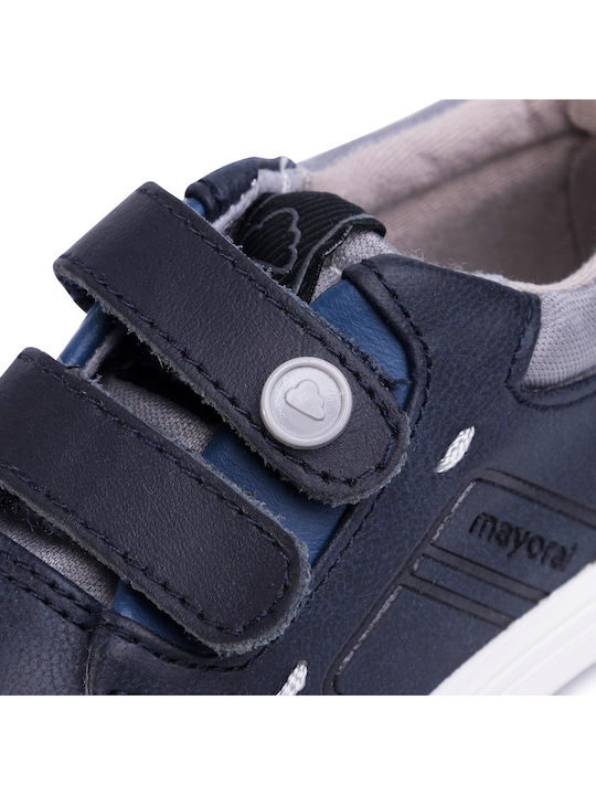 Παιδικά Sneakers με Σκρατς Navy Μπλε