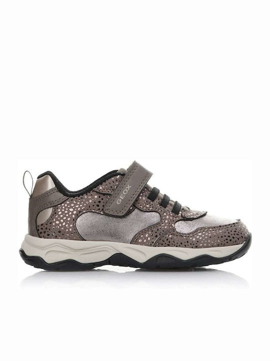 Calco Kids Sneakers Anatomic with Scratch Brown