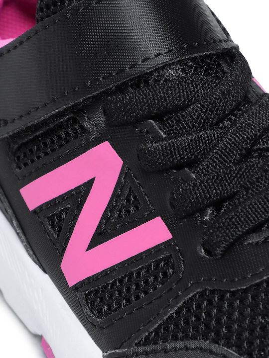 570 Παιδικά Sneakers με Σκρατς Μαύρα