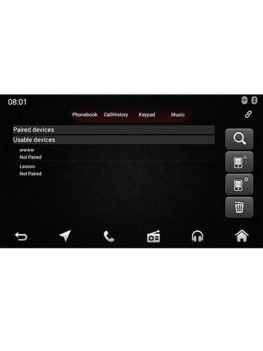 Lenovo Auto-Audiosystem für Mitsubishi Raumstern 2013> (Bluetooth/USB/AUX/WiFi/GPS/Apple-Carplay/Android-Auto) mit Touchscreen 9"