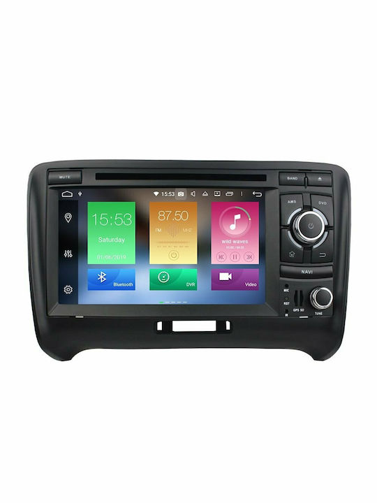 Bizzar Car Audio System for Audi TT / TT (8J) 2006-2013 (Bluetooth/USB/AUX/WiFi/GPS/Apple-Carplay/Android-Auto/CD) with Touch Screen 7"