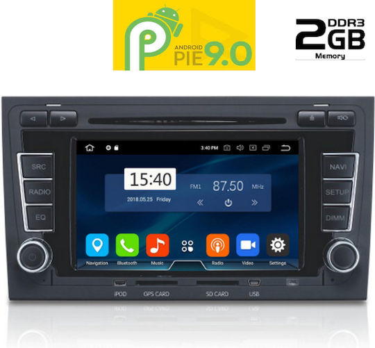 Digital IQ Ηχοσύστημα Αυτοκινήτου 2DIN (Bluetooth/USB/AUX/WiFi/GPS/Apple-Carplay/Android-Auto) με Οθόνη Αφής 7"