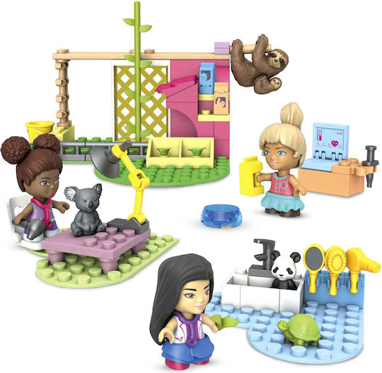 Mega Bloks Barbie Bauklötze Tierarztpraxis Für Tiere Für 4+ Jahre 97Stücke