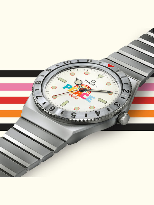Timex 1971 Unity Collection Ceas de Damă cu Argintiu Brățară Metalică