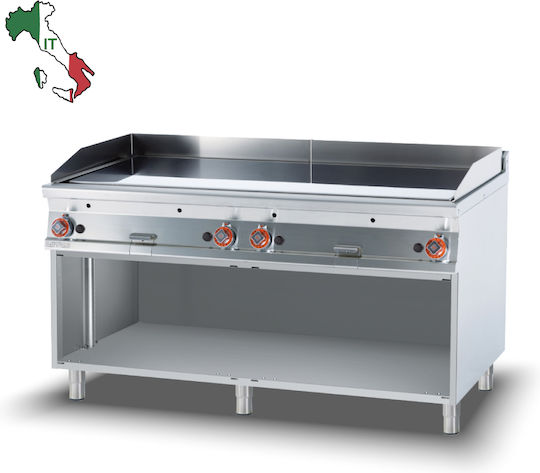 Lotus Commercial Flat Top LPG Griddle with Flat Plate 36kW 160x90x90cm