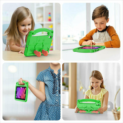 Dux Ducis Panda Umschlag Rückseite Silikon für Kinder Grün (iPad mini 2021)
