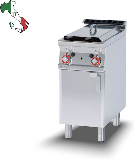 Lotus Φριτέζα Υγραερίου 10kW Χωρητικότητας 8lt 40x90x90cm