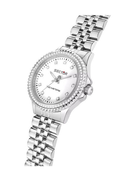Sector Women's Watch with Silver Metal Bracelet