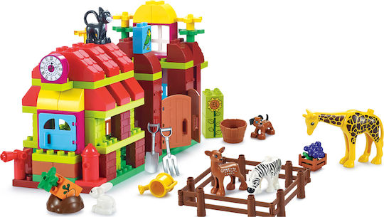 Snainter Building Blocks Farm For 4+ Years 109 Pieces
