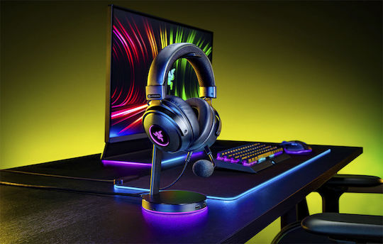 Razer Kraken V3 HyperSense Over Ear Gaming Headset cu conexiune USB Negru