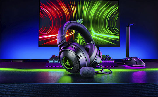 Razer Kraken V3 Über Ohr Gaming-Headset mit Verbindung USB Schwarz