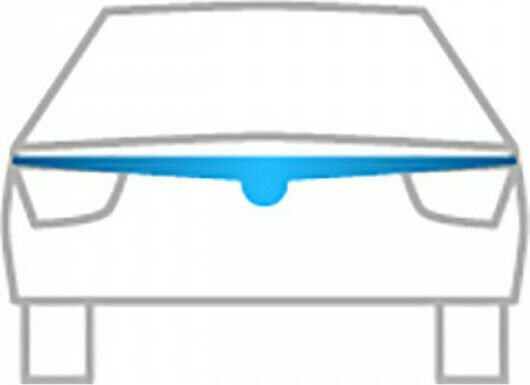 Heko Windbreaker Front Car Dark Fime for Hyundai Tucson 1pcs