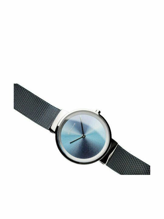 Bering Time Anniversary Ρολόι Μπαταρίας με Μεταλλικό Μπρασελέ