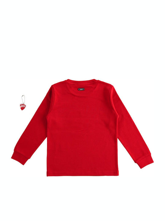 Ducati Kids Blouse Long Sleeve Red