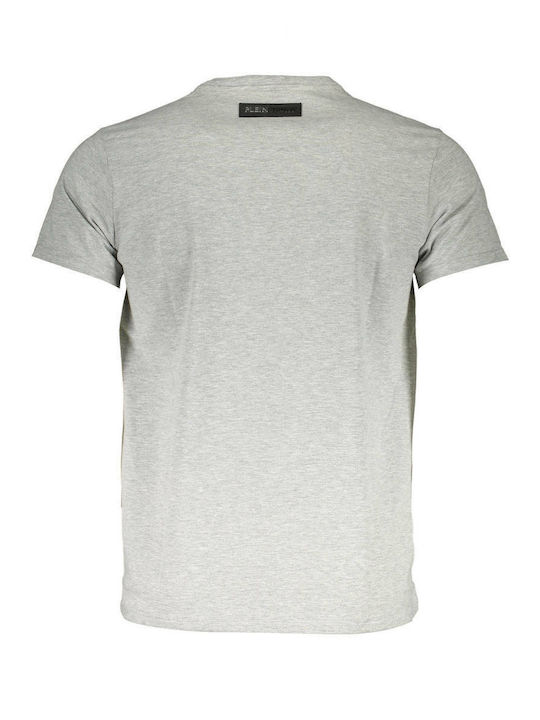 Plein Sport Men's Short Sleeve T-shirt Gray