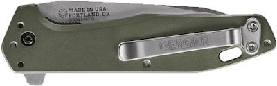 Gerber Fastball Джобен нож Fastball Green с острие от Неръждаема стомана