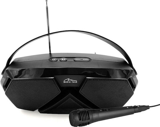 VS Audio Ηχείο Karaoke με Ενσύρματo Μικρόφωνο και Εφέ Φωτισμού MT3171 Μαύρο
